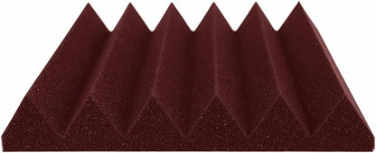 Foam Factory Inc 24 Pack Color Acoustic Foam Panel Studio Soundproofing Wedge