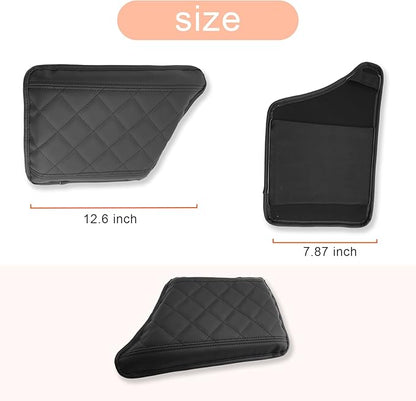 CDEFG for Volvo XC90 2018-2024 Center Console Cover Armrest Box Cover for XC90 Accessories Console Arm Rest Protector 2019 2020 2021 2022 2023 2024 -NOT FIT S90/V90