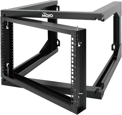 Tecmojo 6U Wall Mount Server Rack Swing Gate, 19in Computer/AV/Data/IT/Media
