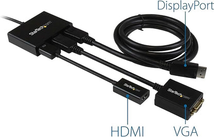 StarTech.com 3-Port DisplayPort 1.2 Splitter, DisplayPort to 3x DP