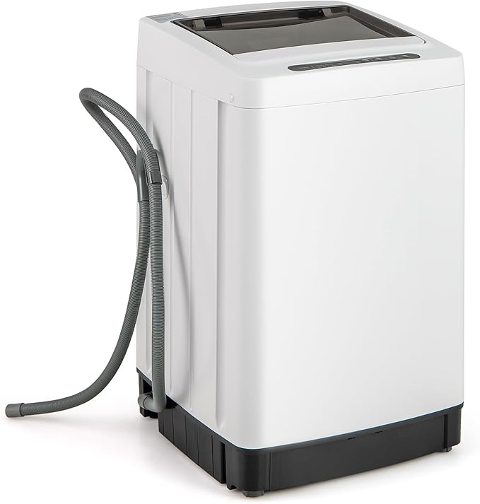COSTWAY Portable Washing Machine, 11 LBS Full Automatic Portable Washer