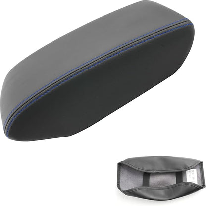 SXCY for 2025 Forester Armrest Cover for Forester 2025 Accessories [Not for 2026 Updated Center Console] 2025 Forester Center Console Cover 2025 Forester Middle Console Cover (Blue Line)