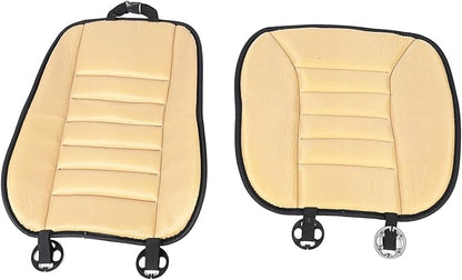 Ejoyous Car Seat Cushion with Back Support Pillow, Memory Foam Driving Seat Cushion and Lumbar Pillow for SUV Trucks Office Chair (Black)