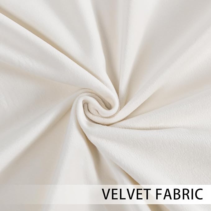 JIUZHEN Velvet Curtains for Bedroom