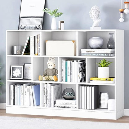 IOTXY Open Shelf Low Bookcase