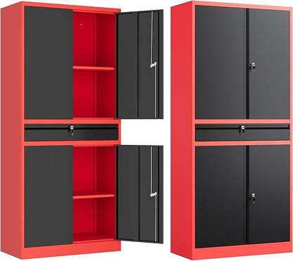 Letaya Metal Garage Storage Cabinet