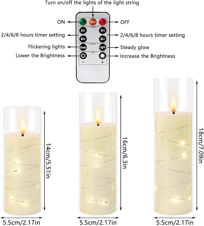 24-Piece Ivory Flameless LED Candles