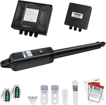 TOPENS A8131 Single Swing Gate Opener Heavy Duty Automatic Gate Motor