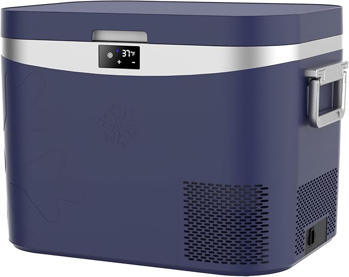 Car Refrigerator, Portable Car Fridge 12V Refrigerator 19 Quart Freezer