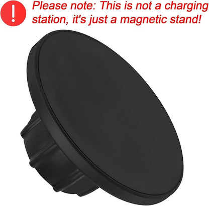 Magnetic Phone Mount Base, 0.67 Inch/17mm Phone Holder Ball Head Socket Accessories Compatible with iPhone 16 15 14 13 12 for Car Dashboard Air Vent Windshield Attachment