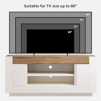 OKD Modern 70" TV Stand, Entertainment Center