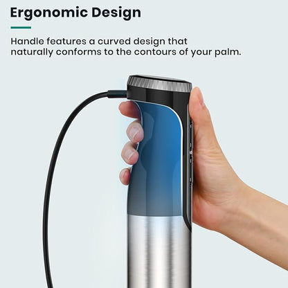 1800W Immersion Blender Handheld 4-in-1 Hand Blender Stick