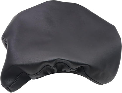 Mythoria Car Microfiber Leather Jump Seat Center Console Lid Armrest Cover Cushion Pad Compatible with Ford F-150 F-250 F-350 F-450 2015 2016 2017 2018 2019 2020 2021 2022 (Only Leather Part)