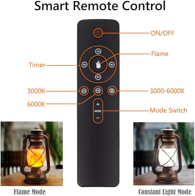 Lantern LED Battery Powered Camping Lamp Outdoor Hanging Rechargeable Lantern