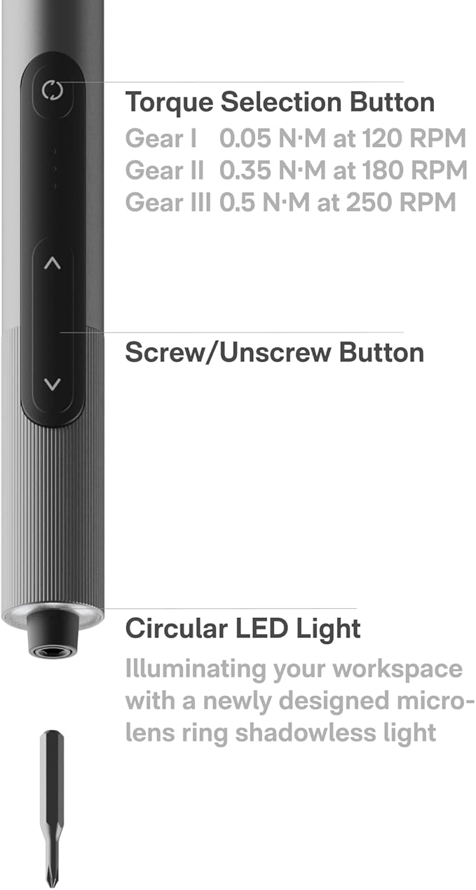 HOTO SNAPBLOQ™ S-A01 3.7V Electric Screwdriver