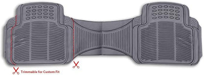 FH GROUP FH-V16404 Vinyl Floor Mats Grey