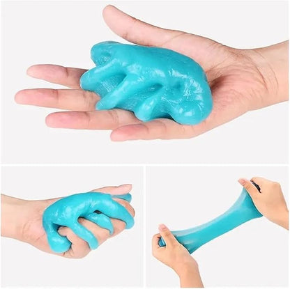 Reusable Car Cleaning Gel - 70g Multi-Function and Mud Remover for Car Detailing(Light Blue(1PC))