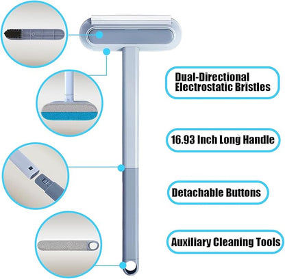 Betanull Pet Hair Removal Glove for Dogs & Cats, Newly Upgraded Reusable Electrostatic Pet Hair Remover, Gentle Effective Portable Magic Brush Pet Hair Tool for Clothes, Furniture, Carpet, Car Seats