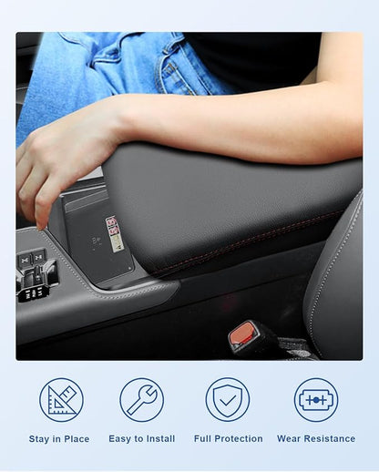 CDEFG for Lexus GX 550 2025 Center Console Cover for 2024 2025 Lexus GX 550 Accessories Armrest Cover 2024 2025 GX550 Middle Console Pad Arm Rest Cushion