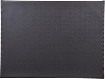 KINGFOM 18''x14'' Large Rectangle A3 Desk Writing & Drawing Desk Pad &Board Table Protector Mat with Paper Clip on Top Brown