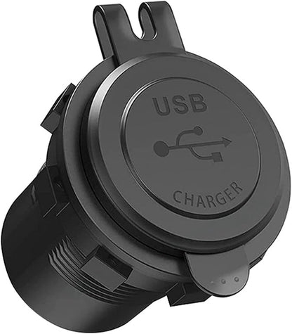 6X 65W PD 12V USB Outlet for Laptop USB C Car Charger Socket Multi Port Outlet Waterproof Adapter for Car Boat Truck