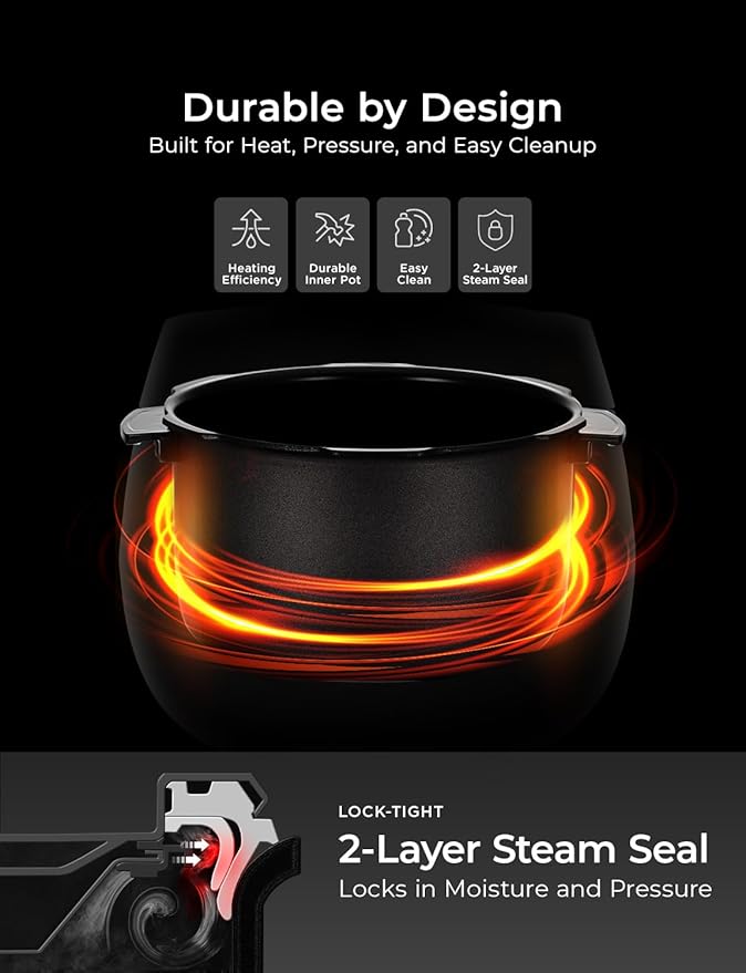 CUCKOO Twin Pressure Rice Cooker 6-Cup Uncooked / 12-Cup Cooked