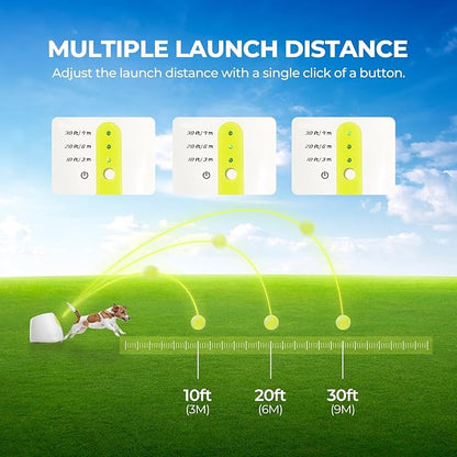 ALL FOR PAWS Original Dog Automatic Ball Launcher for Small and Medium Dogs