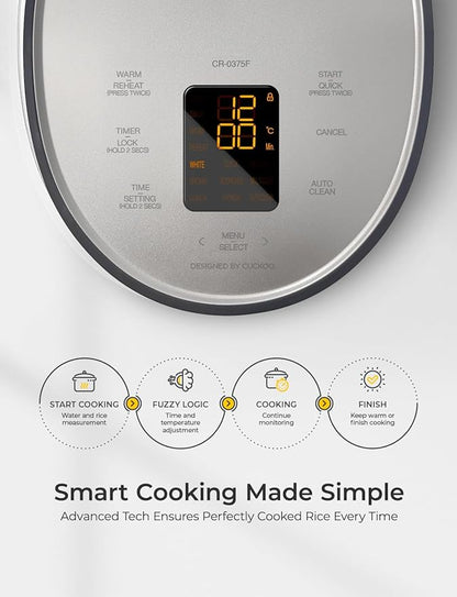 CUCKOO Micom Rice Cooker 3-Cup Uncooked / 6-Cup Cooked