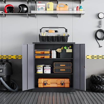 Yizosh Metal Garage Storage Cabinet