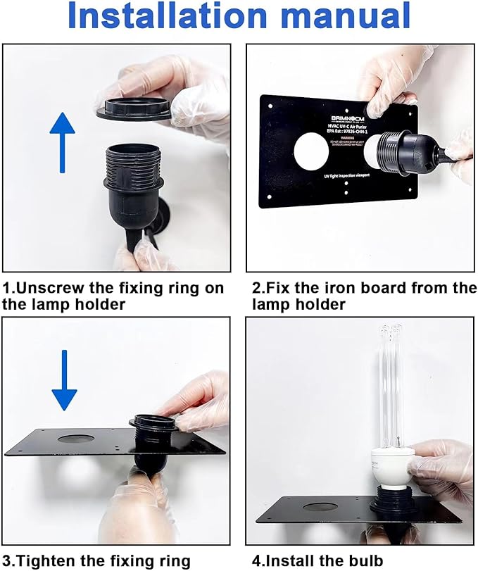 50 Watts Duct Disinfection Uv Light