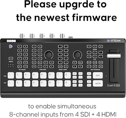 Osee GoStream Duet 8 ISO, 8 Channels Video Switcher