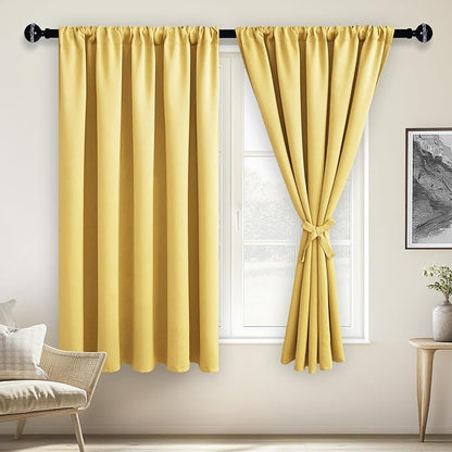 JIUZHEN Blackout Curtains for Bedroom