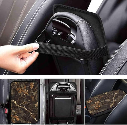 Dead Branch Arm Rest Cushion Pads for Vehicle Arm Rest Cushion Pads Anti-dust Dog & Cat Paws Protector for SUV/Truck/Vehicle Decor