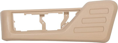 ECOTRIC Tan Front Driver Seat Cushion Panel Trim Compatible with 2008-2010 Ford F250 F350 F450 F550 Super Duty Replacement for # 8C3Z-2562187-BB