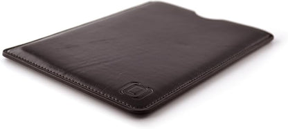 Dockem Executive Sleeve for iPad mini 6, 5, 4, 3, 2, 1: Premium Synthetic Leather Tablet Case: Slim, Microfiber Lined, Professional, Protective Cover (Dark Brown)