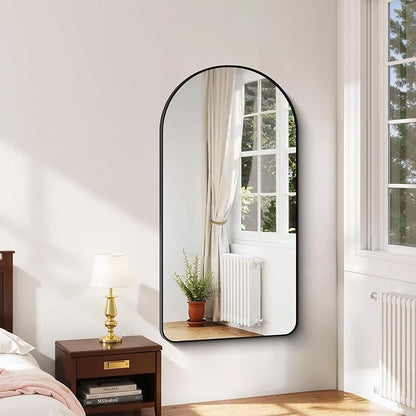 Arched Bathroom Mirror, Wall Mounted Mirror, Living Room, Vertically Hanging