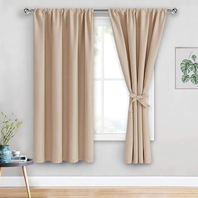 JIUZHEN Blackout Curtains for Bedroom