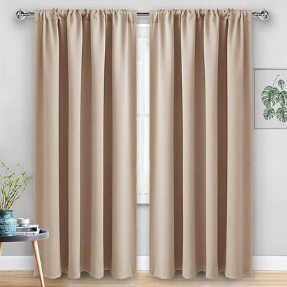 JIUZHEN Blackout Curtains for Bedroom