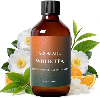 Aromadd White Tea Diffuser Oil Inspired by Luxury Hotel Scent, Essential Oils