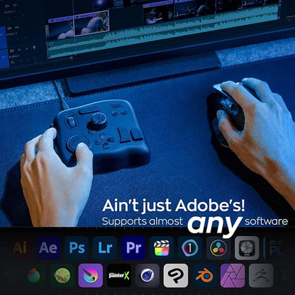 TourBox NEO - Customizable Editing Controller, Video Photo Color Grading Speed