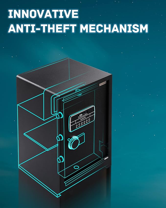 Large Safe Box, 4.2 Cubic Feet Home Safes
