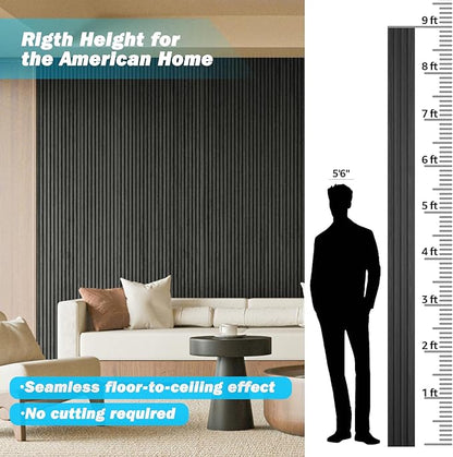 Art3d Slat Wood Wall Paneling for Interior and Ceiling Decoration