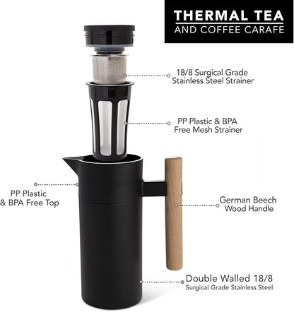 Hastings Collective Thermal Coffee Carafe 40 Oz