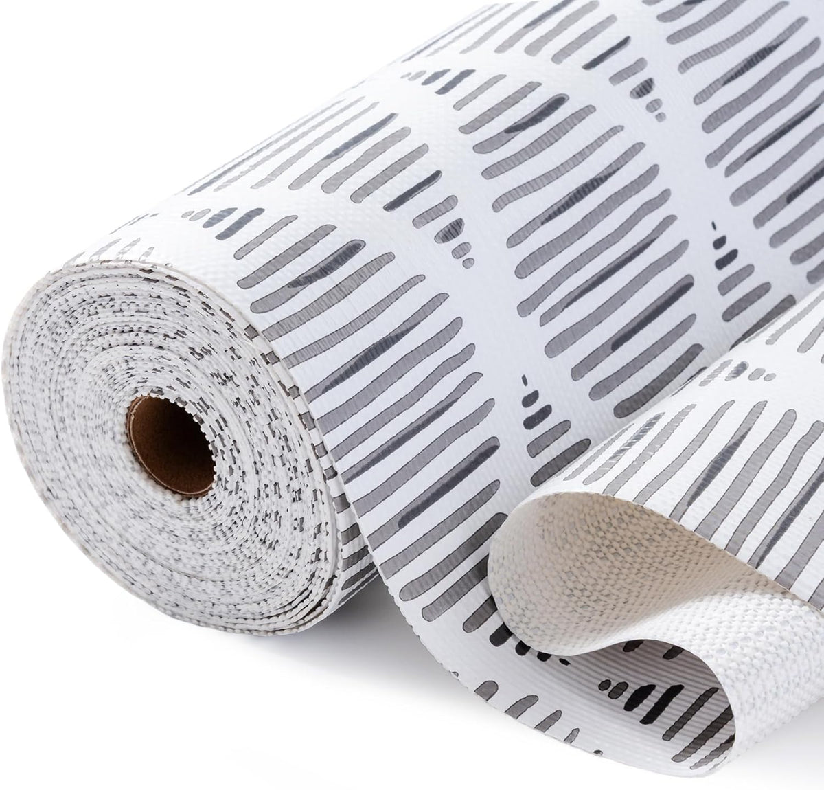 Drawer and Shelf Liner for Kitchen Cabinets, Non-Adhesive 11.8IN x 20FT Strong Grip Thickened Cabinet Liners for Shelves, Non-Slip Mats Shelving Paper Protect Cupboard, Dresser, Pantry | Gray