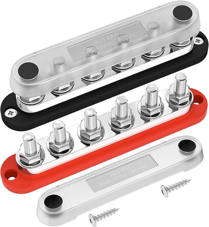DaierTek 300A Bus Bar 12V Marine 12V Power Distribution Block