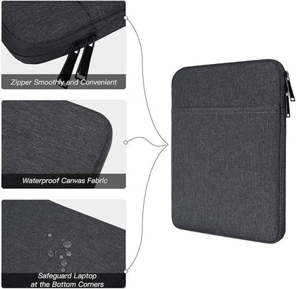 Tablet Sleeve for 11 Inch iPad Air M3 M2/ iPad A16, 10.9 inch iPad 10th/ Air 5, Galaxy Tab A8 10.5" Protective Bag, Space Grey