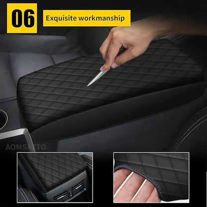 AOMSAZTO Memory Foam Armrest Cushion Pad for 2014-2020 Nissan Rogue