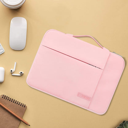 Lacdo 360° Protective 16 Inch Laptop Sleeve Case for 16 Inch HP Lenovo ASUS Acer Dell Laptop/HP Pavilion Envy/Lenovo ThinkPad IdeaPad/Acer Swift/ASUS Vivobook/Dell Computer Bag, Pink