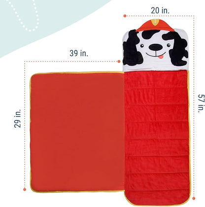 Wildkin Kids Plush Nap Mat – Soft, Cozy, Convenient for Daycare & Preschool