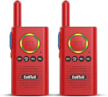CallToU 2 Way Intercom for Elderly 3300FT Rechargeable 1000mAh Battery